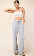 Modal Scuba Straight Lounge Pant-Market Grey Boutique