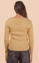 Button Down Fitted Thermal-Market Grey Boutique