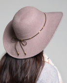 Mauve Maybe Floppy Wool Hat-Market Grey Boutique