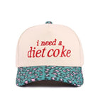 I Need a Diet Coke Ball Cap-Market Grey Boutique