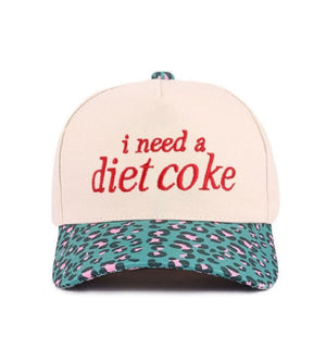 I Need a Diet Coke Ball Cap