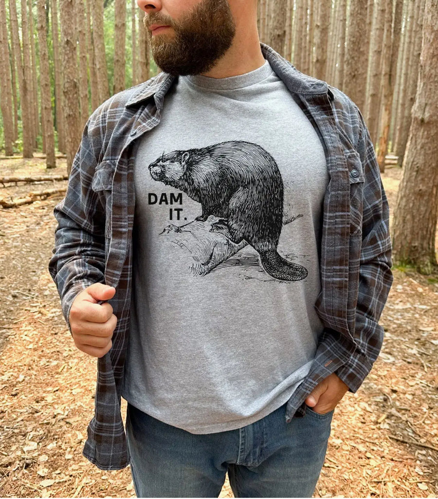 Dam It Funny Beaver Tee