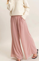 Blush Wide Leg Elegant Pant-Market Grey Boutique