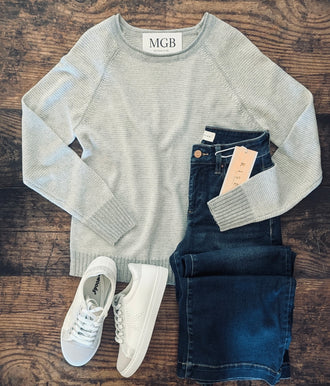 Winter Greys Crewneck Sweater