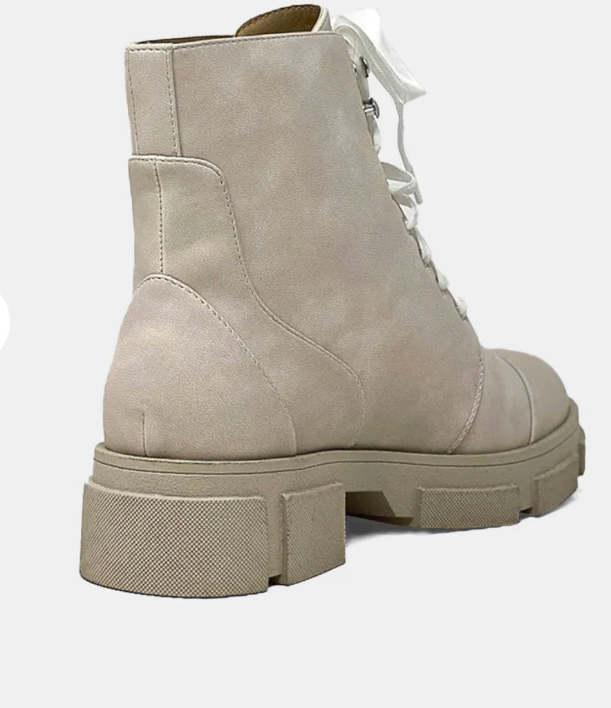 Zola Classic Nude Combat Boot