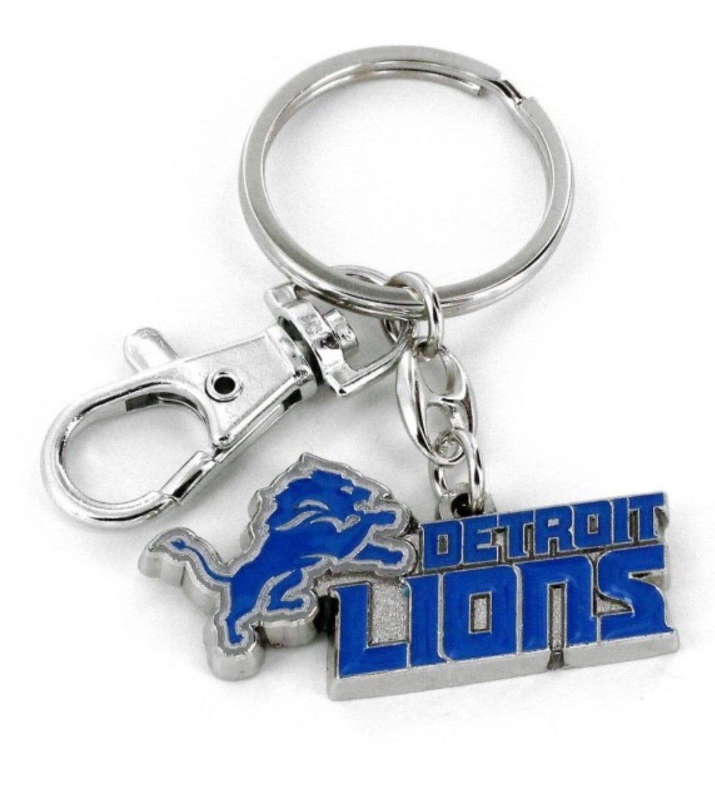 Detroit Lions Logo Heavyweight Keychain