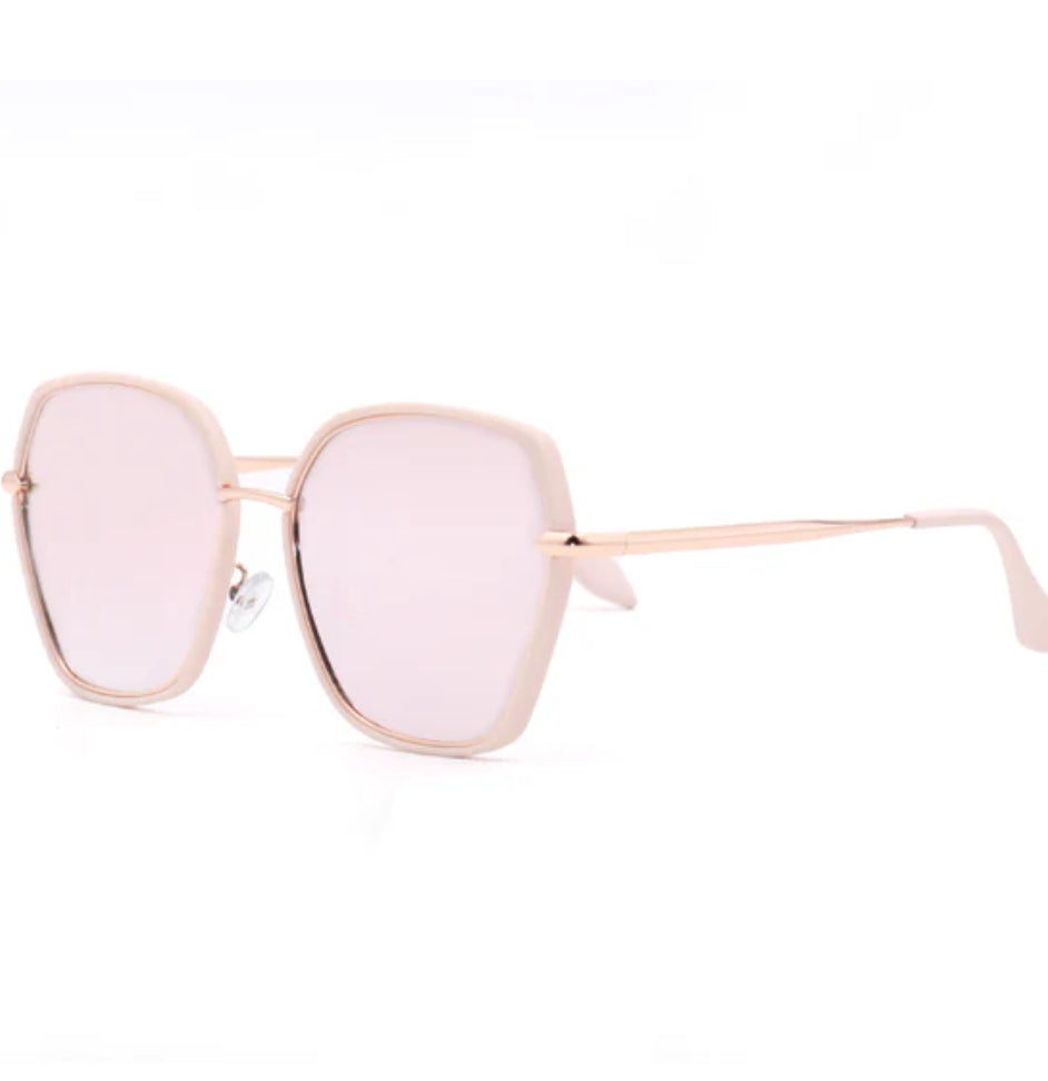 TopFoxx Maya Rose Gold Sunnies