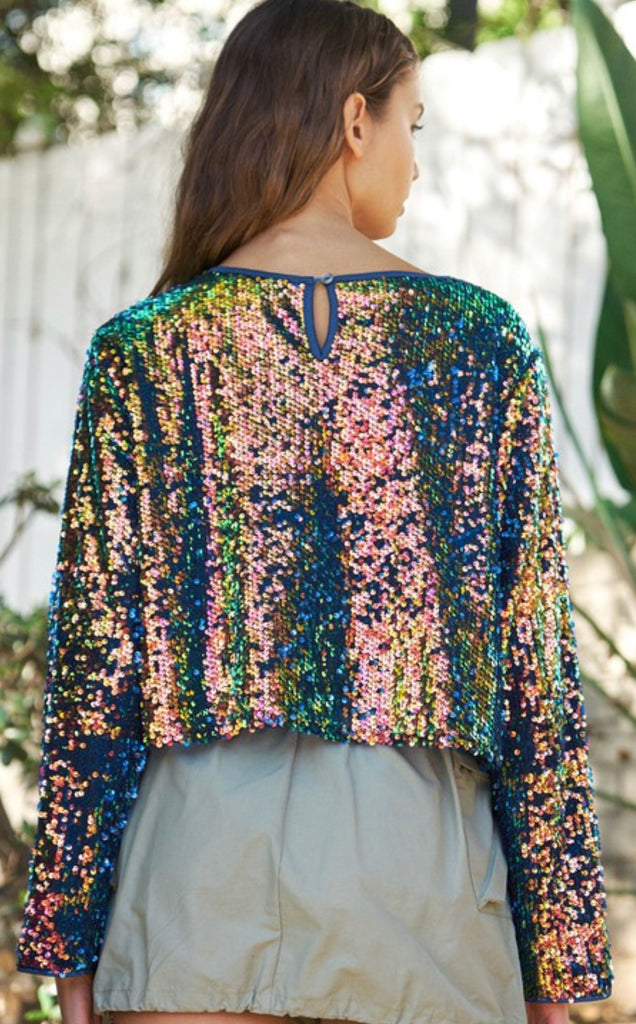 Twilight Sequin Top