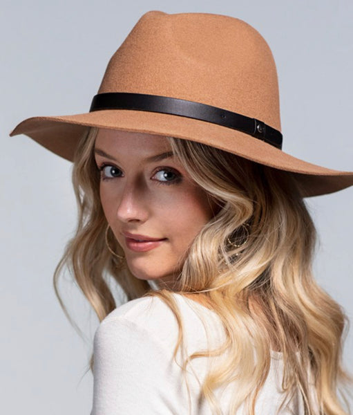 Classic Pecan Wool Fedora