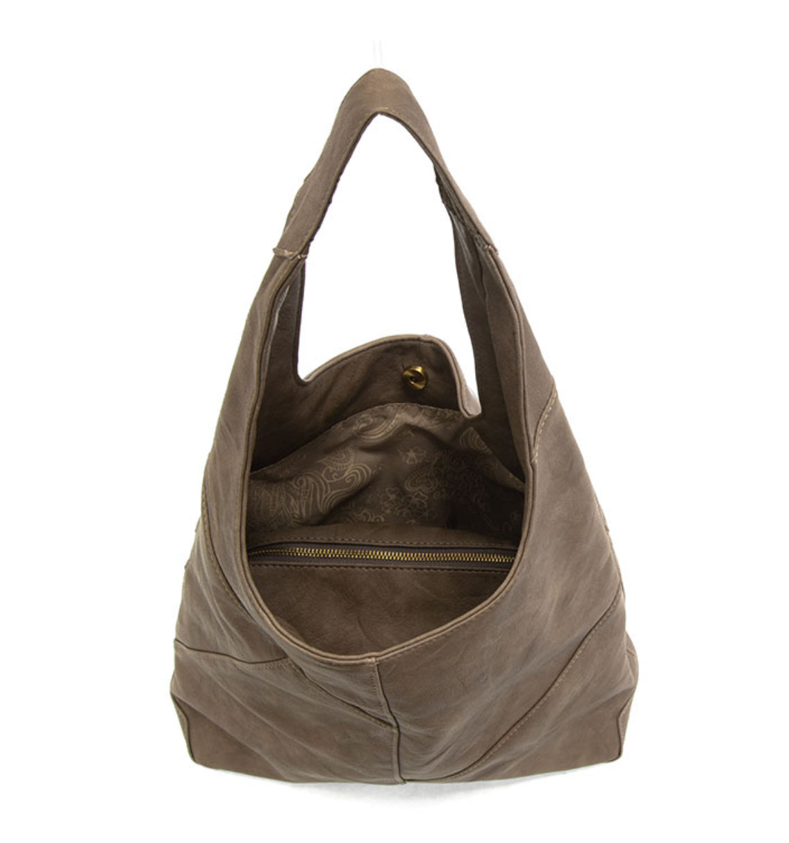 Dark Taupe Neve Puzzle Hobo