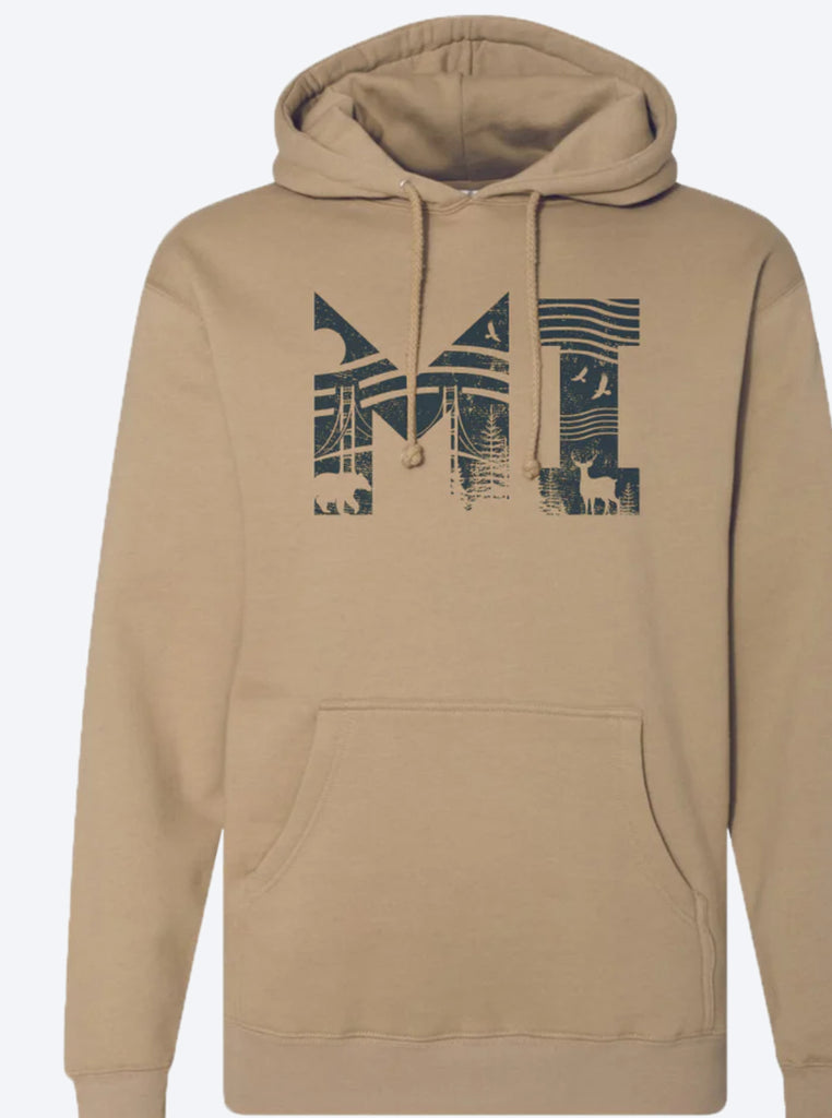 Michigan Awesome Naturescape Hoodie