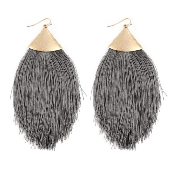 TASSEL DROP EARRINGS