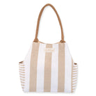 Lagoon Wind - Tan Shoulder Tote-Market Grey Boutique