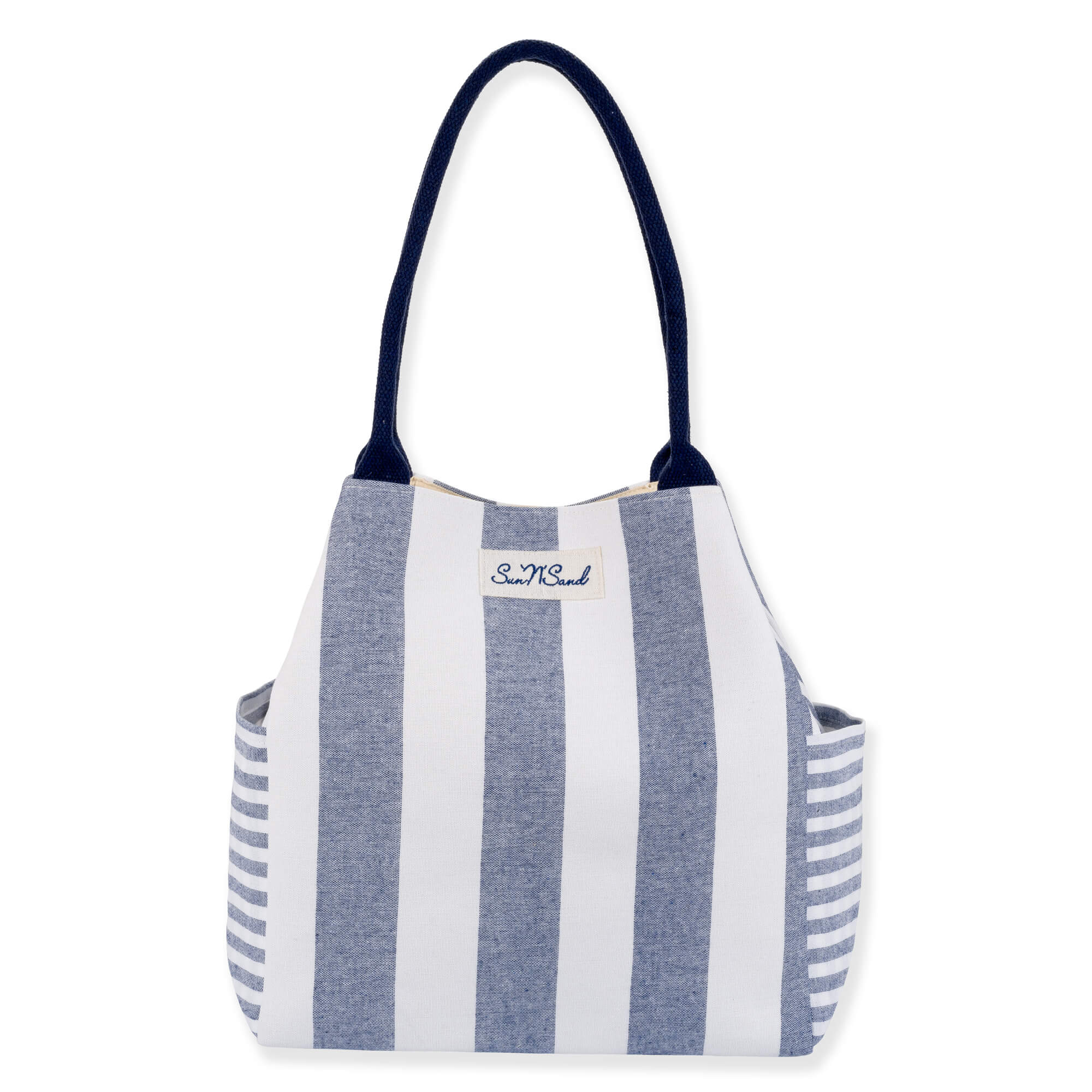 Lagoon Wind - Blue Shoulder Tote-Market Grey Boutique