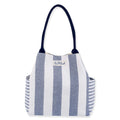 Lagoon Wind - Blue Shoulder Tote