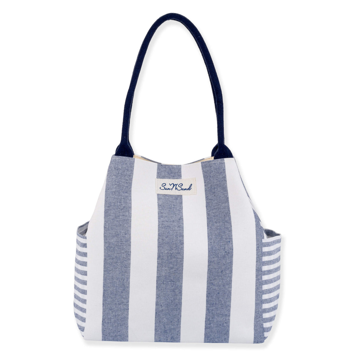 Lagoon Wind - Blue Shoulder Tote-Market Grey Boutique