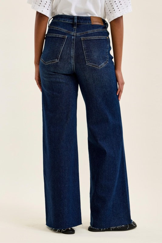 JB High Waist Retro Wide Leg Denim