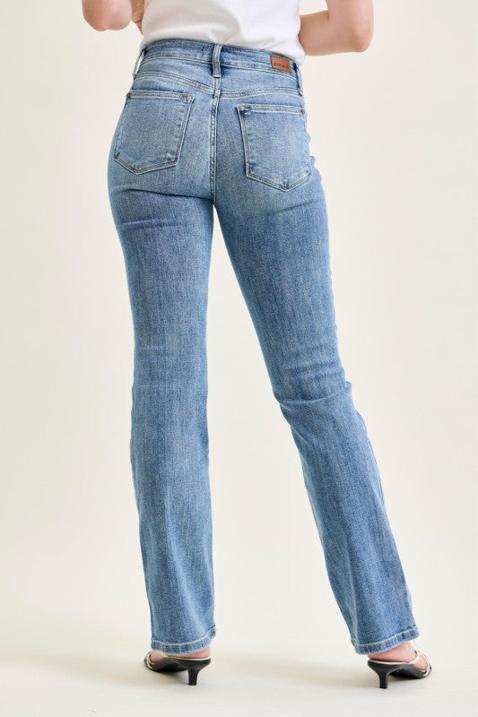 JB Midrise Daisy Bootcut Denim