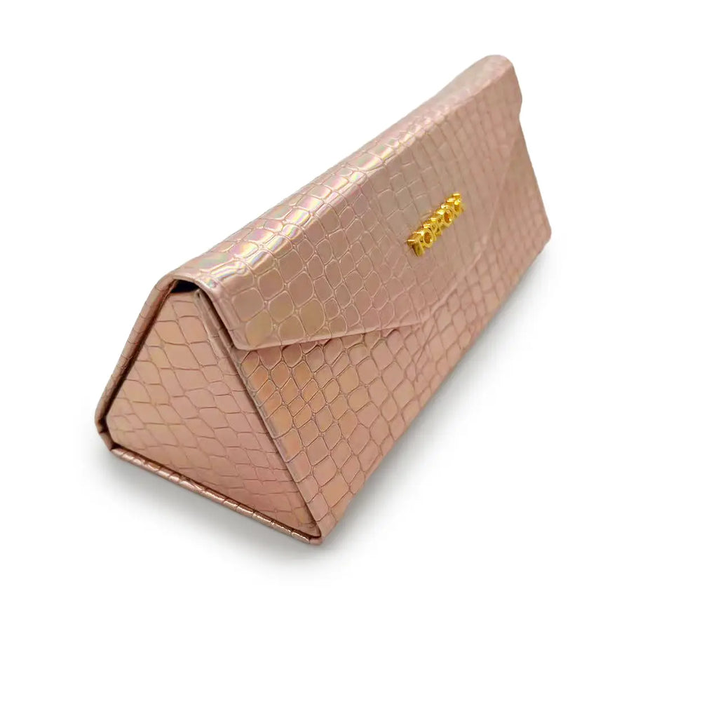 TopFoxx Rose Gold Foldable Holographic Case