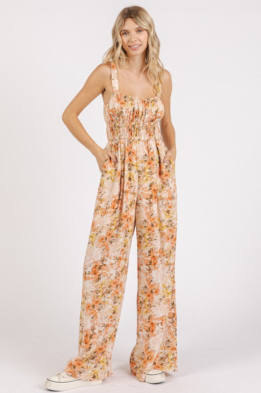 Ginger Floral Jumpsuit