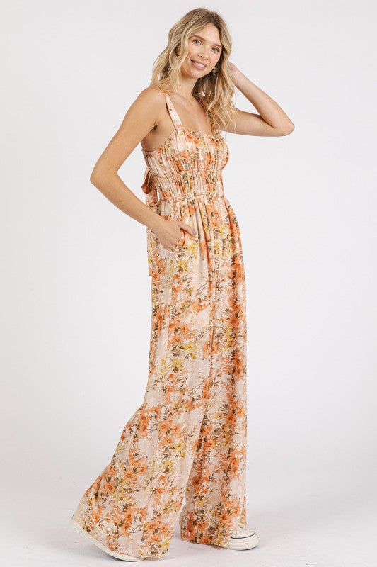 Ginger Floral Jumpsuit