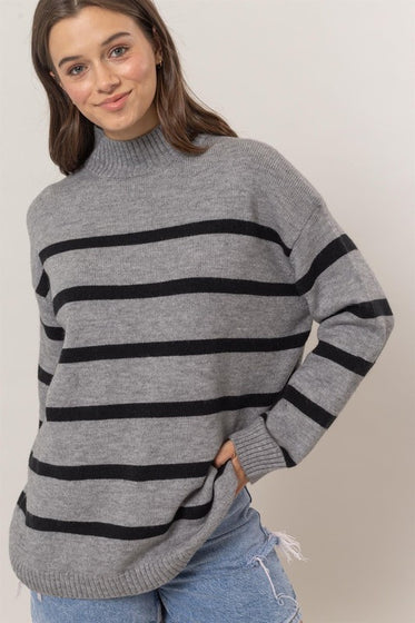 Striped Oversized Sweater