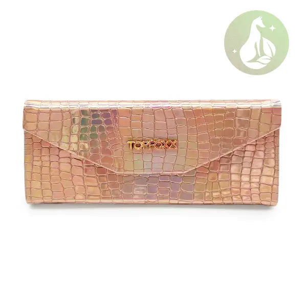 TopFoxx Rose Gold Foldable Holographic Case