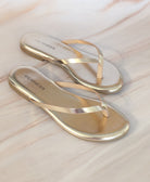 Gold Eternal Sunsets Classic Sandal-Market Grey Boutique
