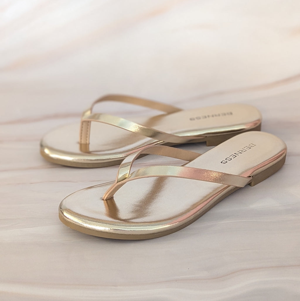 Gold Eternal Sunsets Classic Sandal