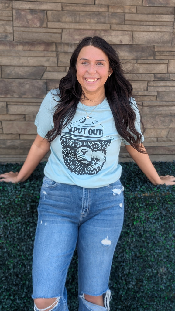 Unisex Smoky Bear Graphic Tee