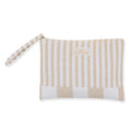 Lagoon Wind - Tan Cosmetic Bag