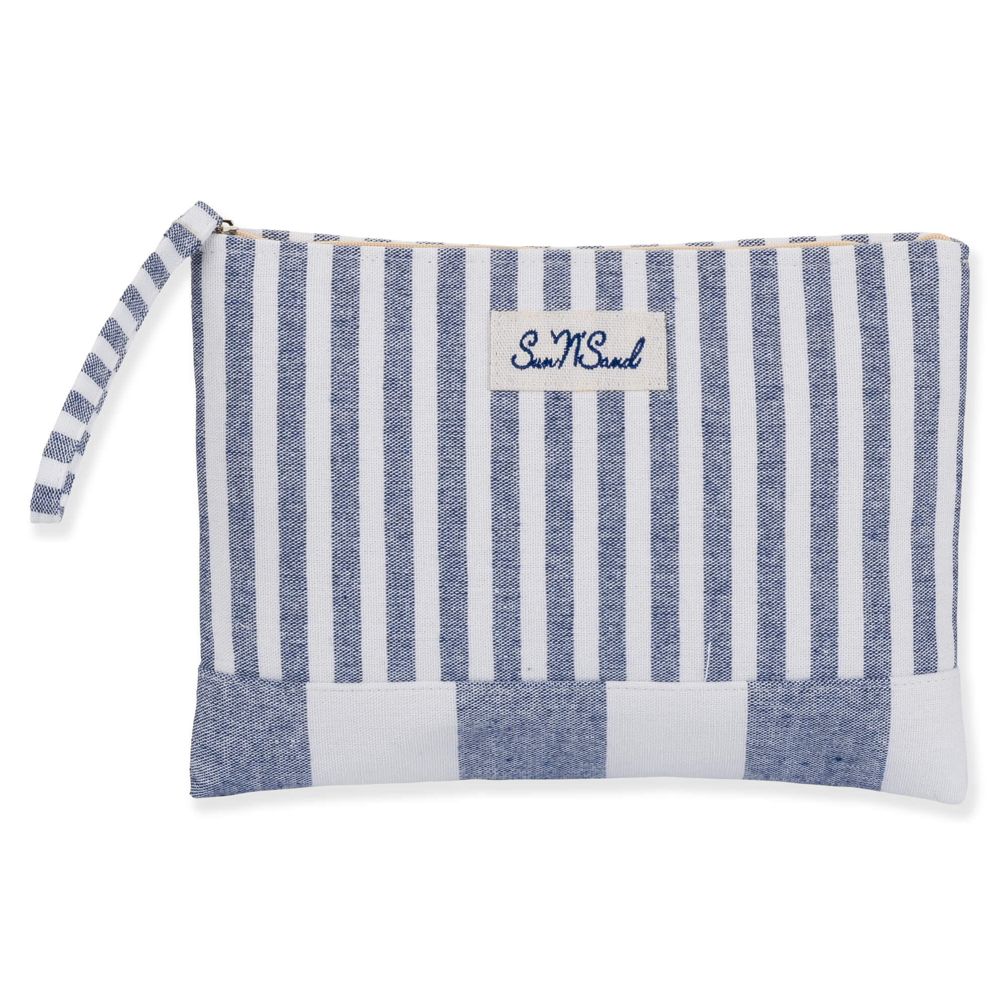 Lagoon Wind - Blue Cosmetic Bag-Market Grey Boutique