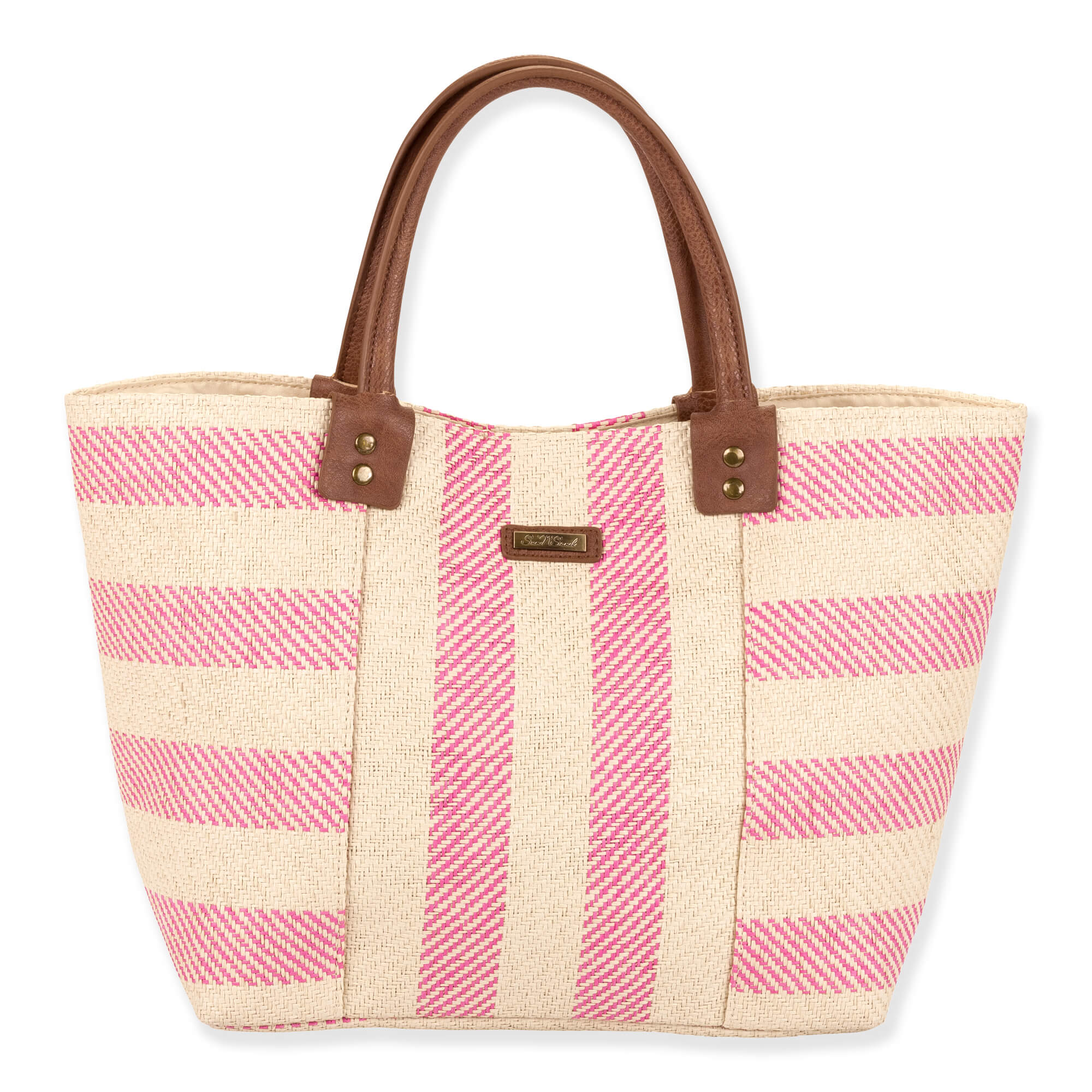 Seaside Wind - Pink Shoulder Tote