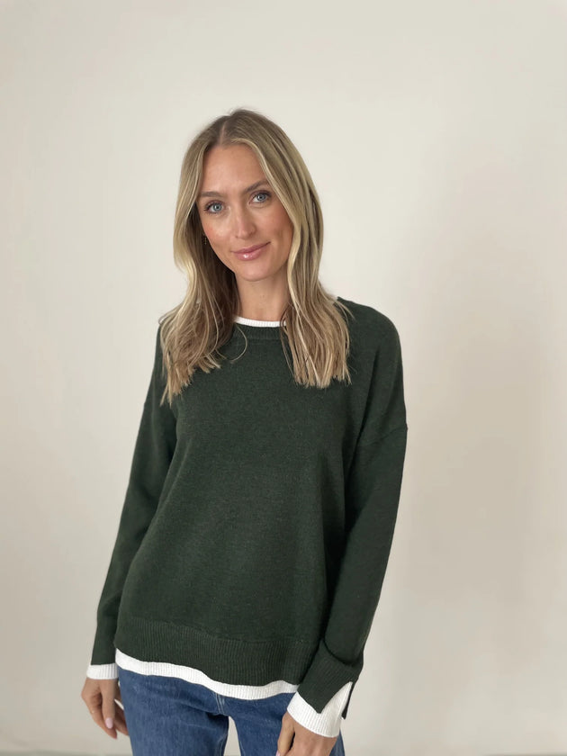 Green Ashlin Sweater