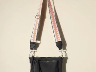 GIA WIDE GUITAR STRAP, BLACK