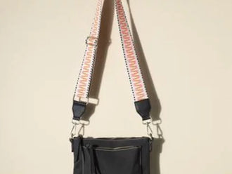 GIA WIDE GUITAR STRAP, BLACK