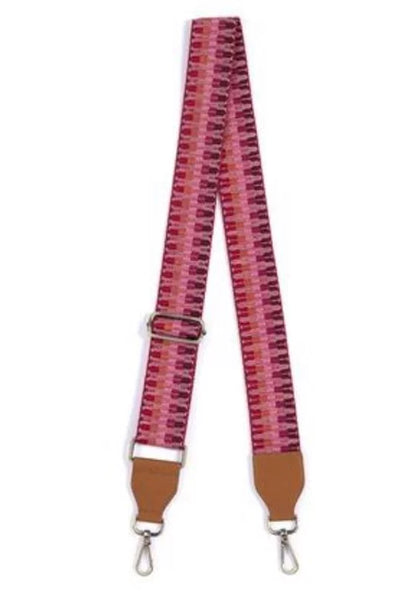 GIA WIDE GUITAR STRAP, PINK